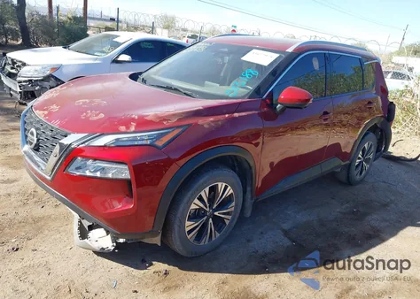 2021 Nissan Rogue Sv Fwd из США, поврежденный, VIN JN8AT3BA5MW013188